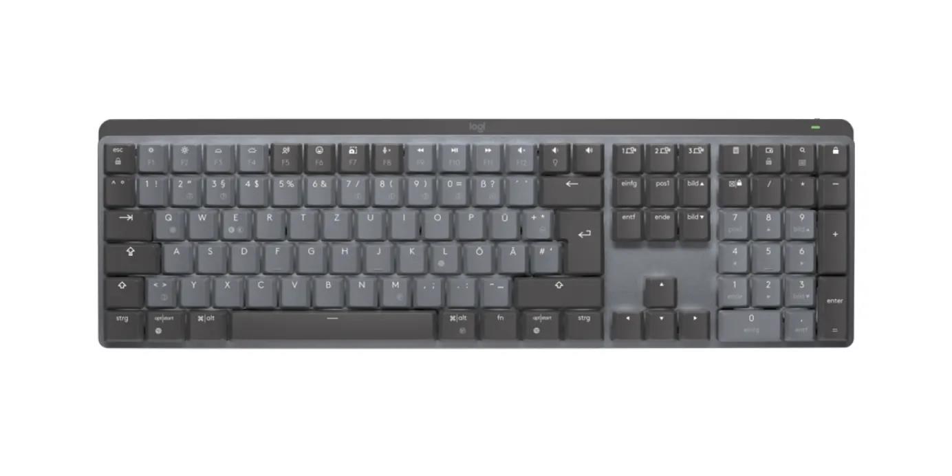 Logitech Wireless Keyboard MX Mechanical,  US,  graphite2 