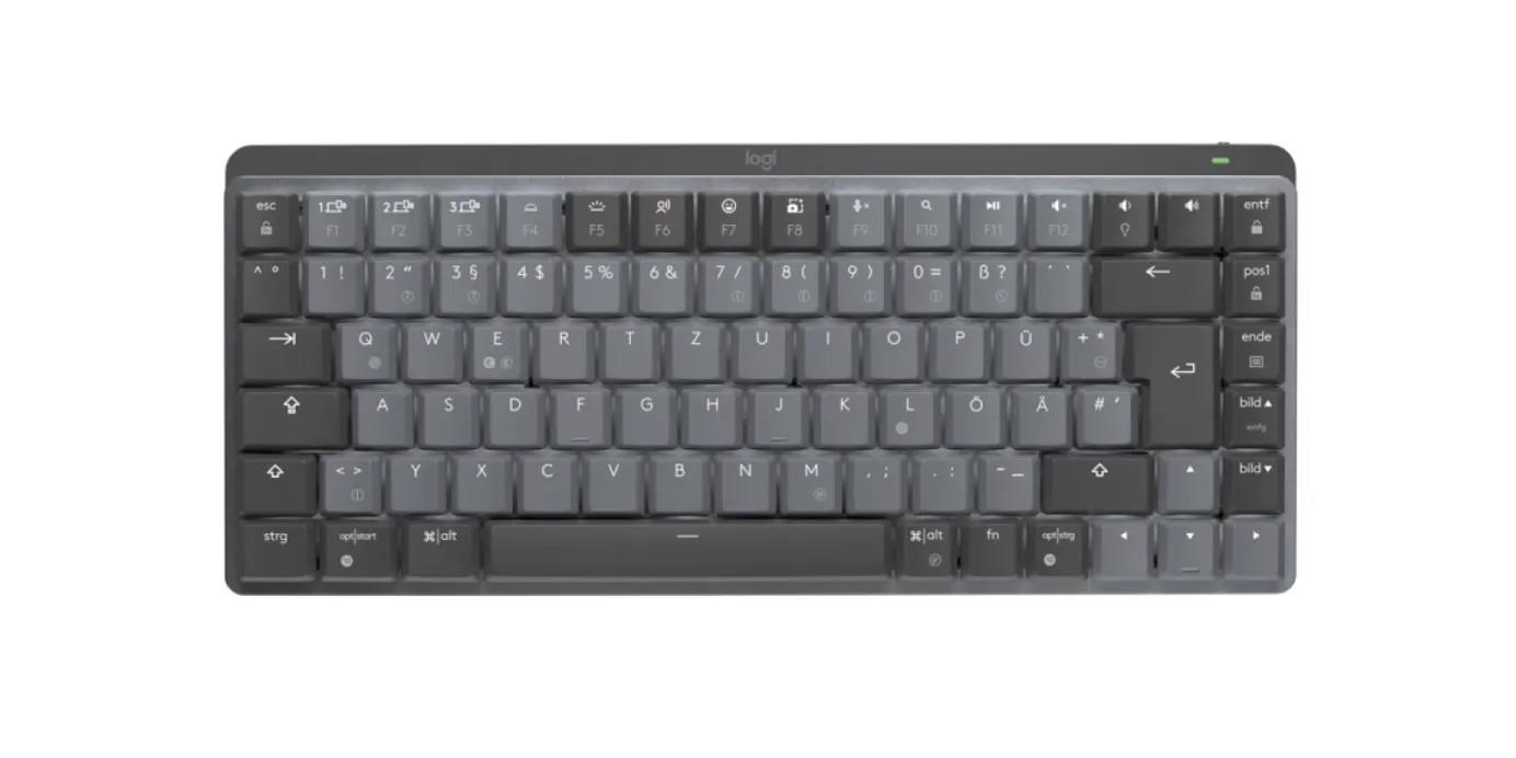 Logitech Wireless Keyboard MX Mechanical Mini,  US,  graphite2 