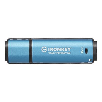 Kingston 16GB IronKey Vault Privacy 50 AES-256 šifrovanie,  FIPS 1970 