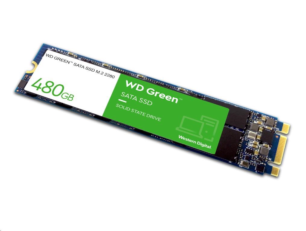 WD GREEN SSD WDS480G3G0B 480GB M.2, (R:540, W:465MB/s)2 