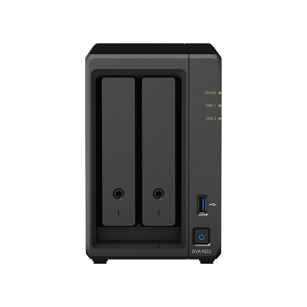 Synology DVA1622 (4C/CeleronJ415/2.0GHz/6GBRAM/2xSATA/2xUSB2.0/1xGbE)4 