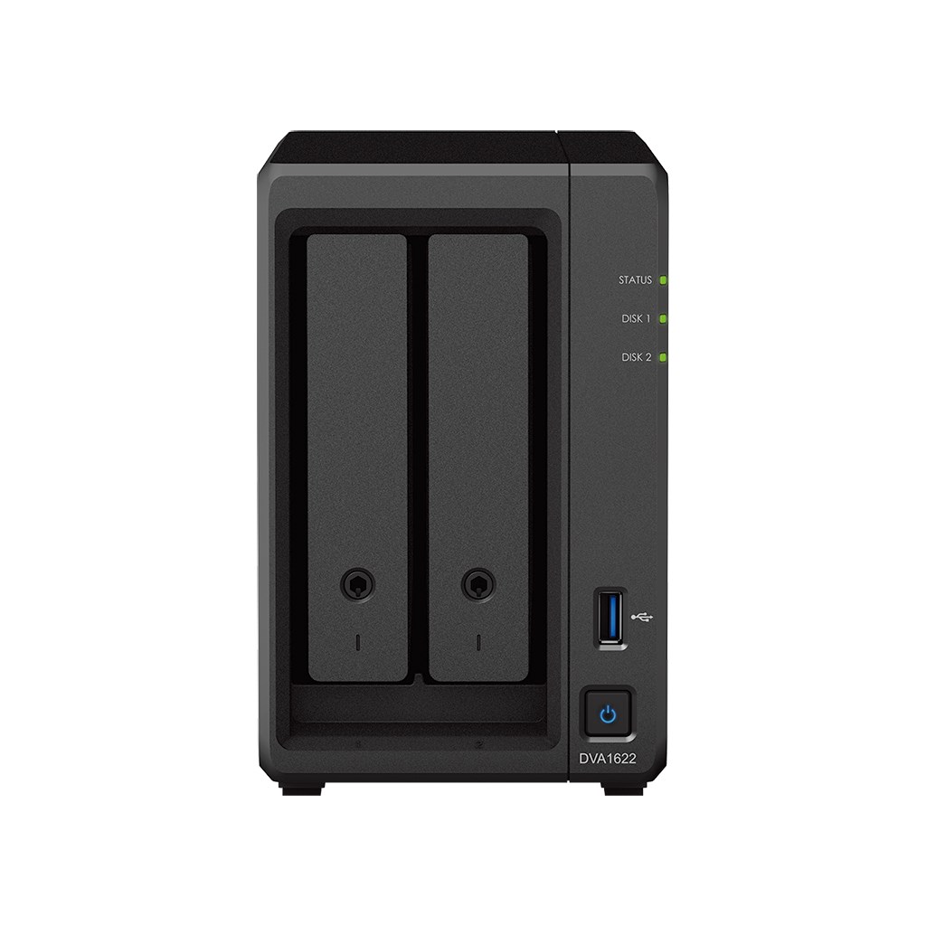 Synology DVA1622 (4C/CeleronJ415/2.0GHz/6GBRAM/2xSATA/2xUSB2.0/1xGbE)3 