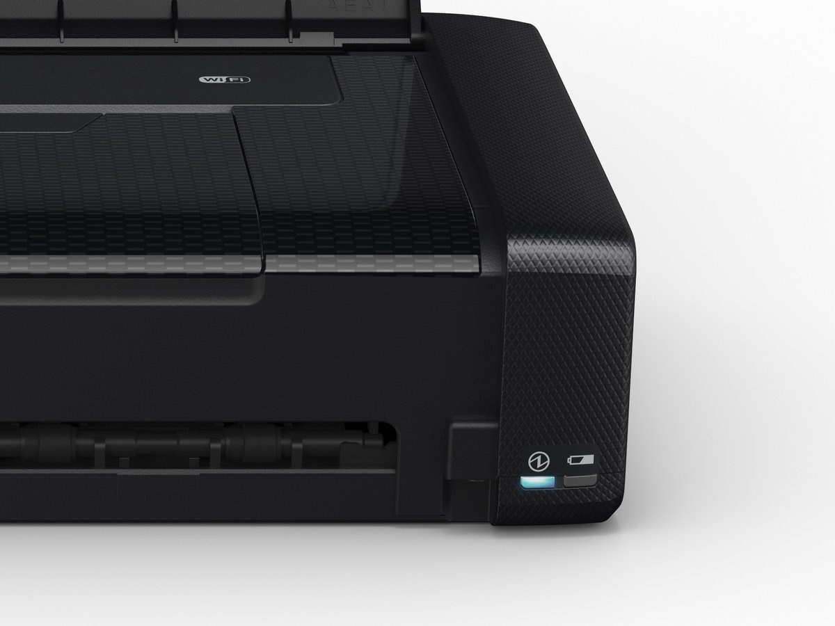 BAZAR - Prenosná atramentová tlačiareň EPSON WorkForce WF-100W MFZ,  A4,  14 str. za minútu,  USB,  WiFi,  BT,  vstavaná baté1 
