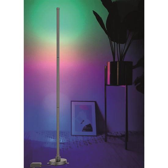 Solight LED smart stojací lampa Rainbow,  wifi,  RGB,  CCT,  140cm1 