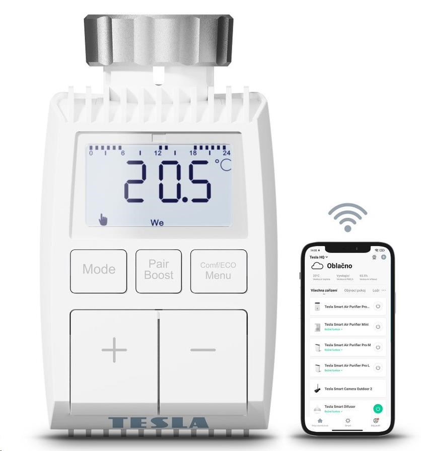 Tesla Smart Thermostatic Valve TV1006 