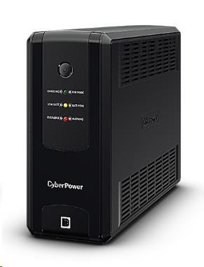 CyberPower UT GreenPower Series UPS 1050VA, 630W, české zásuvky - Poškozený obal (Komplet) - BAZAR
