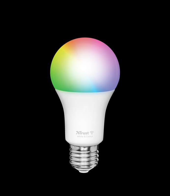 TRUST Smart WiFi LED Bulb E27 White & Colour0 
