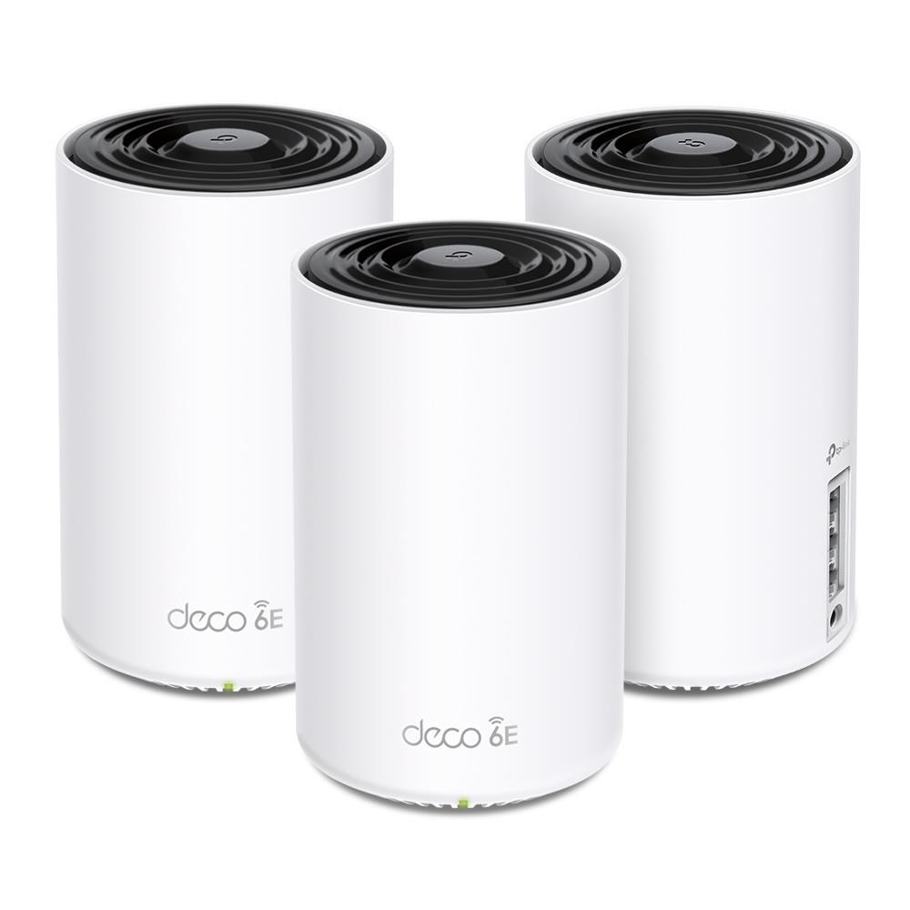 TP-Link Deco XE75(3-pack) WiFi6E Mesh (AXE5400,  2, 4GHz/ 5GHz/ 6GHz, 3xGbELAN/ WAN)3 