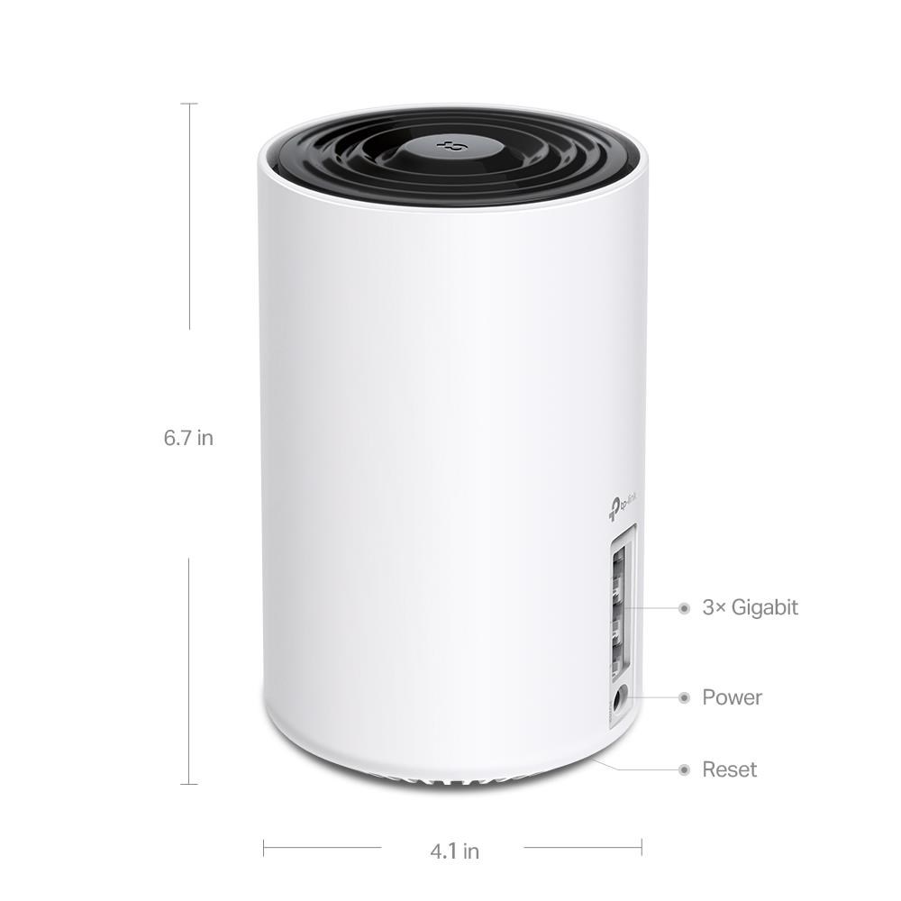 TP-Link Deco XE75(3-pack) WiFi6E Mesh (AXE5400,  2, 4GHz/ 5GHz/ 6GHz, 3xGbELAN/ WAN)1 