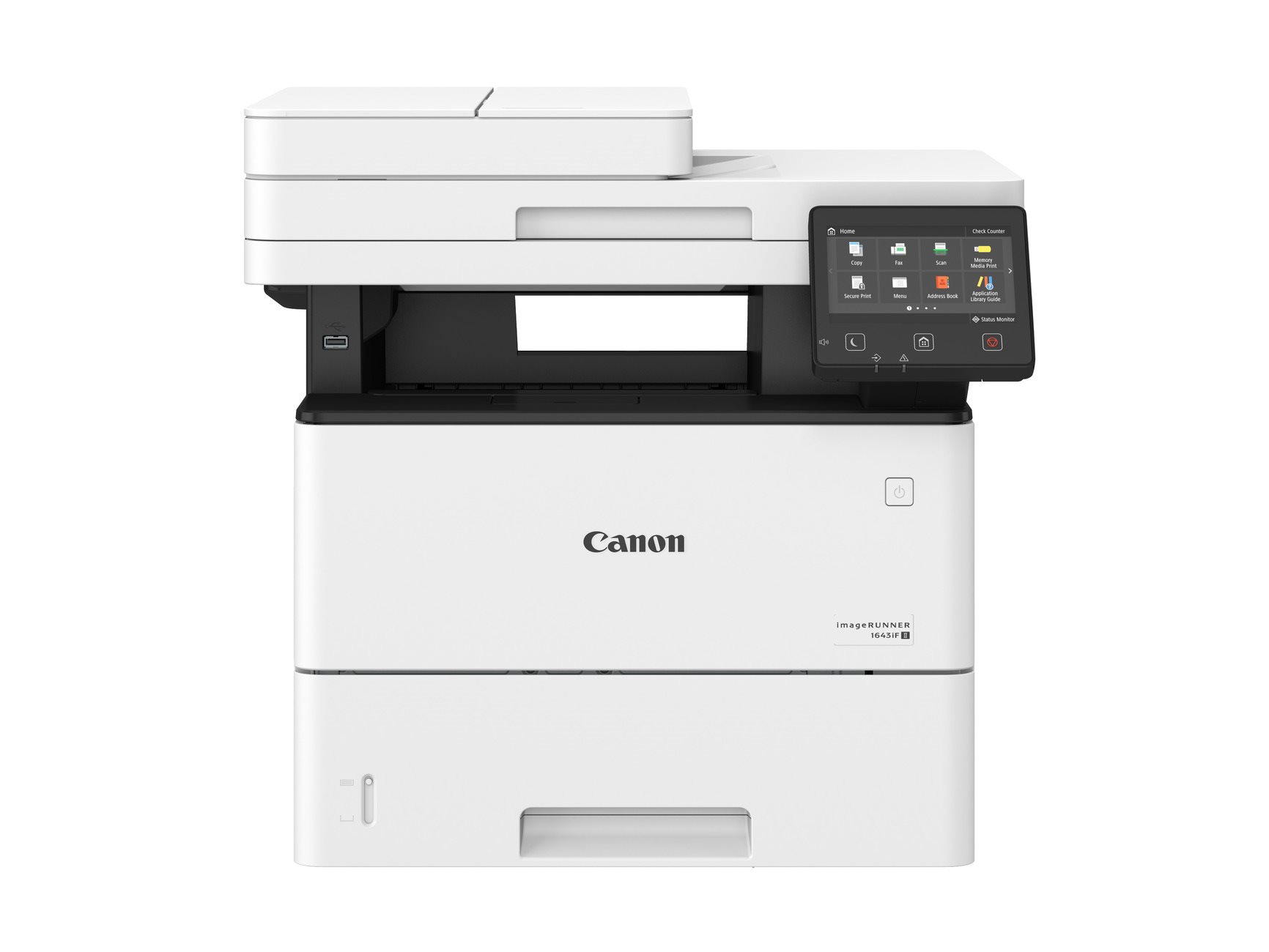 Canon imageRUNNER 1643i II tlač,  kopírovanie,  skenovanie,  odosielanie,  43 výtlačkov/ min čiernobielo,  duplex,  DADF,  USB1 