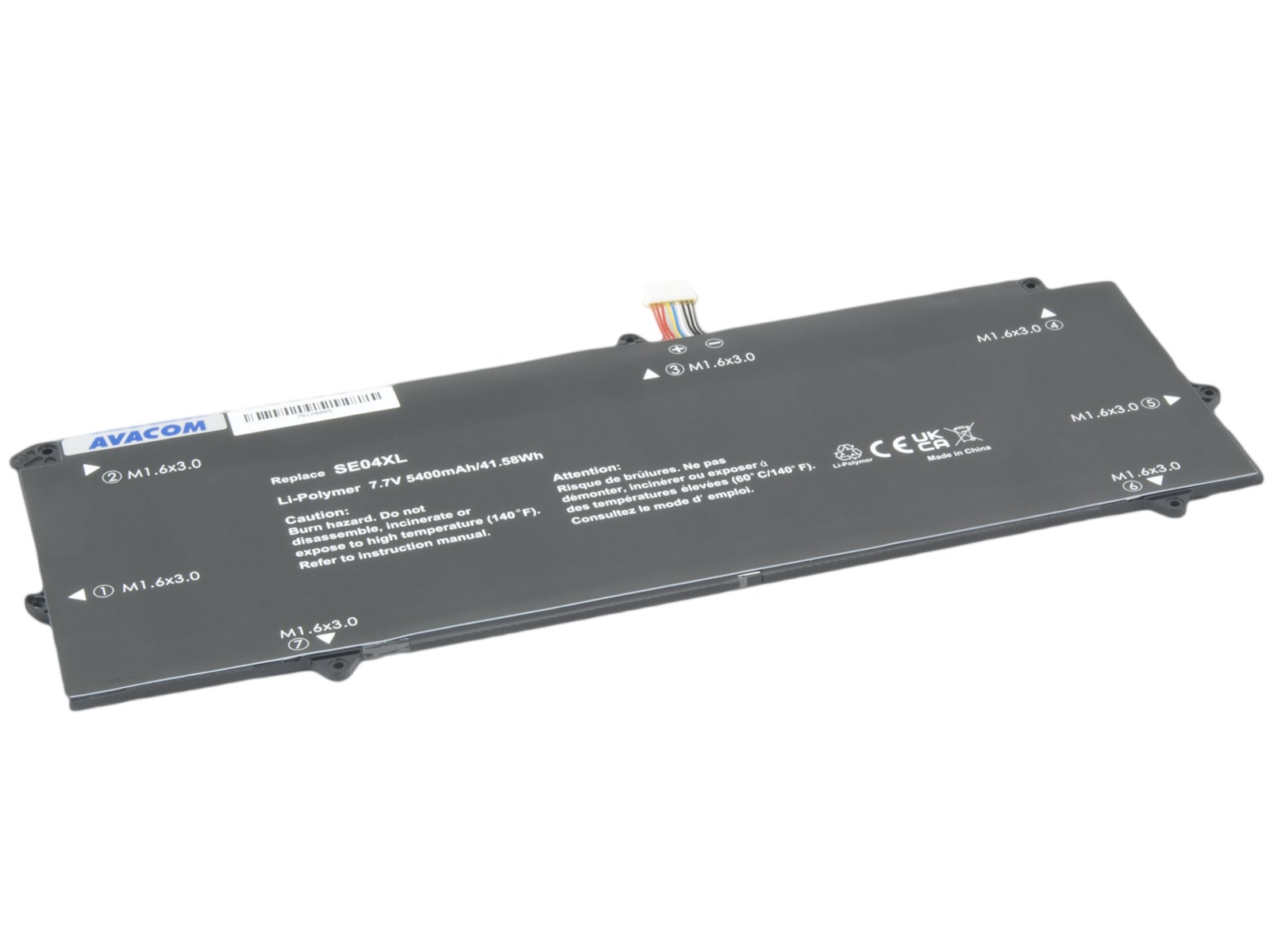 Batéria AVACOM pre HP Pro x2 612 G2 Li-Pol 7, 7 V 5400mAh 42Wh