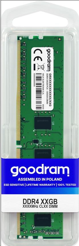 GOODRAM DIMM DDR4 16GB 3200MHz CL222 