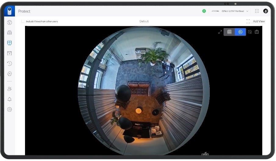 UBNT UVC-AI-360 - Fisheye UniFi video camera,  5MP,  360°8 