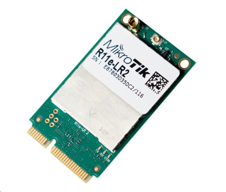 Mikrotik R11e-LR2, LoRa miniPCI karta, 2, 4 GHz0 