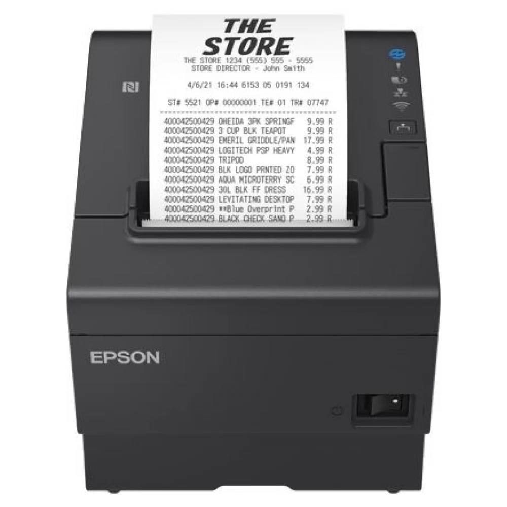 Epson TM-T88VII,  USB,  USB Host,  RS232,  Ethernet,  ePOS,  black0 