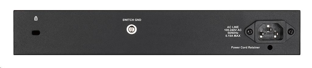 D-Link DGS-1210-10 10portový gigabitový prepínač Smart+,  8x GbE,  2x SFP,  bez ventilátora1 
