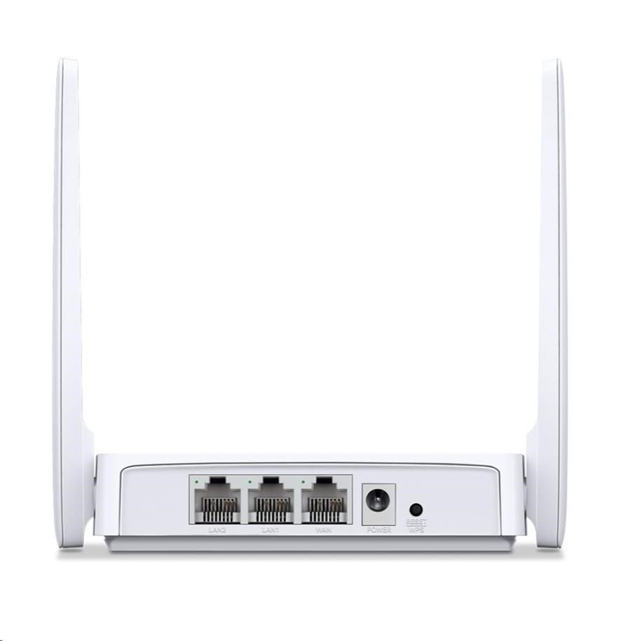 MERCUSYS MR20 WiFi5 router (AC750, 2,4GHz/5GHz,1x100Mb/s WAN, 2x100Mb/s LAN)1 