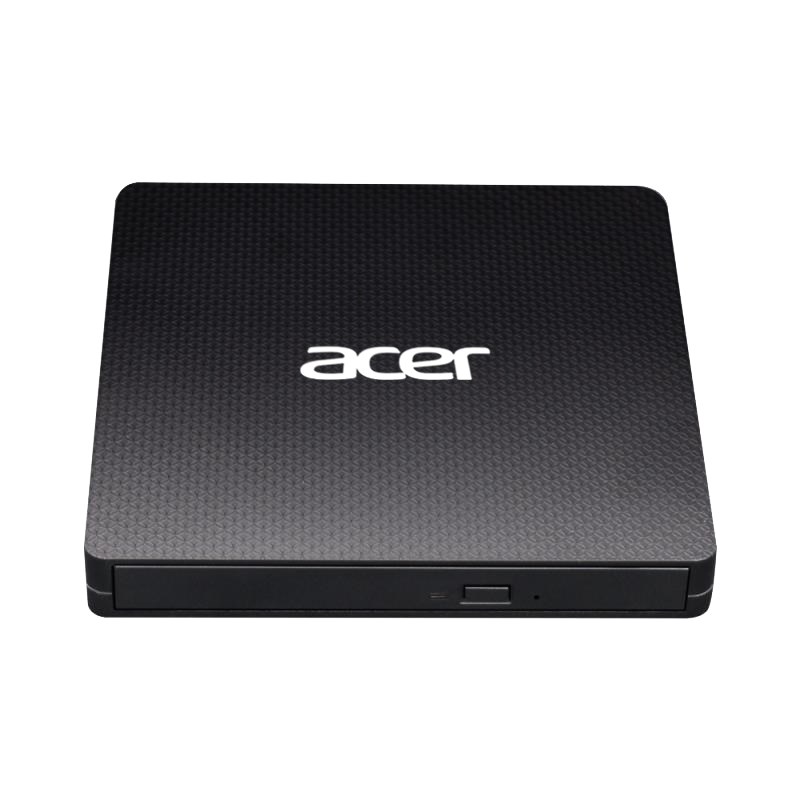 ACER Portable DVD Writer,  USB 3.5 + Type-C 3.0,  140 x 142 x 17mm,  burn speed CD-R: 24X CD-RW: 16X , DVD-R, 8X,  DVD-RW 6X2 