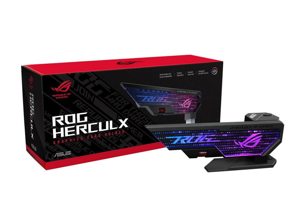 ASUS držák VGA ROG Herculx Graphics Card Holder (XH01)7 
