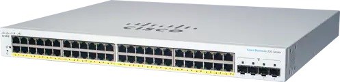Cisco switch CBS220-48P-4G (48xGbE,4xSFP,48xPoE+,382W) - REFRESH0 