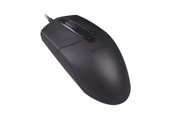 A4tech myš OP-720,  1 kolečko,  3 tlačítka,  USB,  černá1 