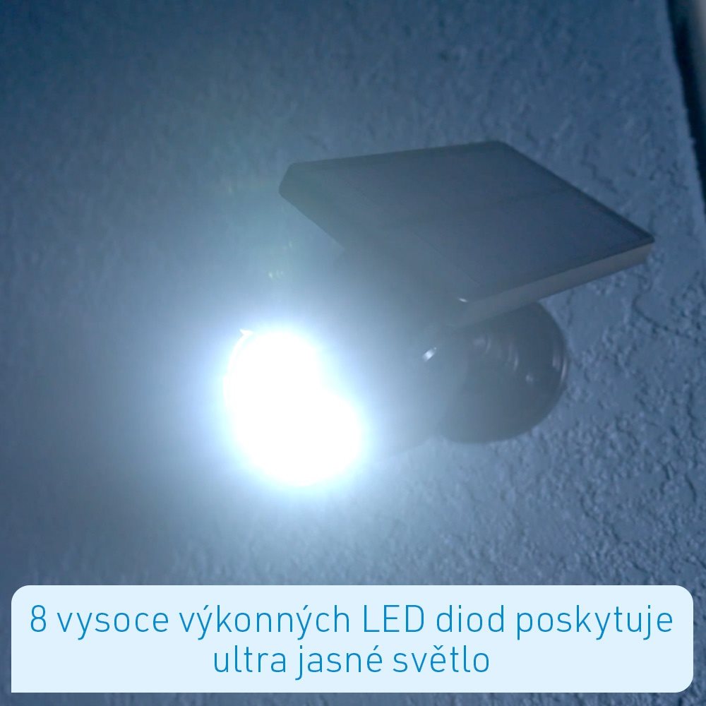 Panta Safe Light Solar venkovní světlo LED,  250lm,  4W5 