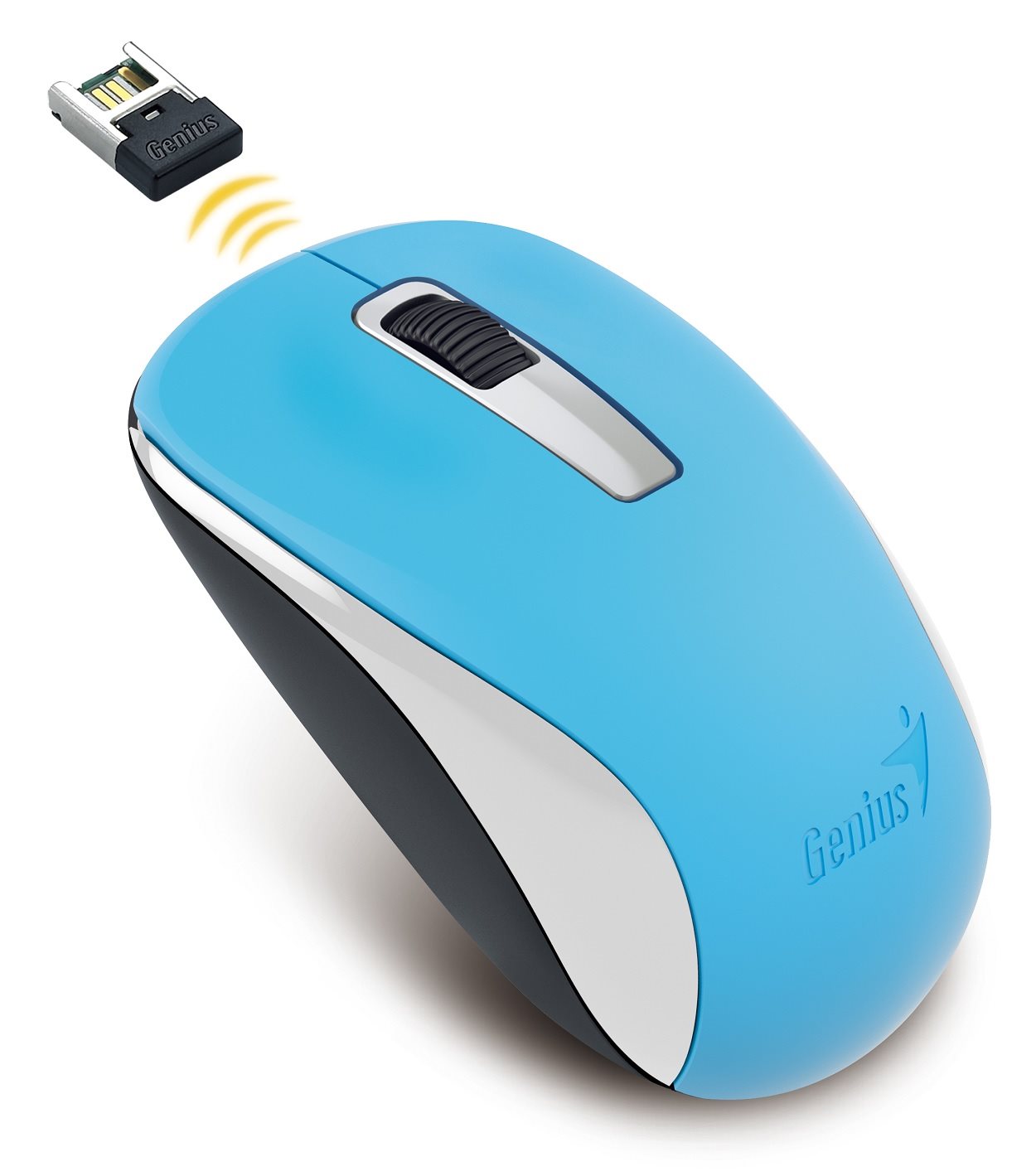 GENIUS myš NX-7005/ 1200 dpi/ bezdrátová/ modrá0 