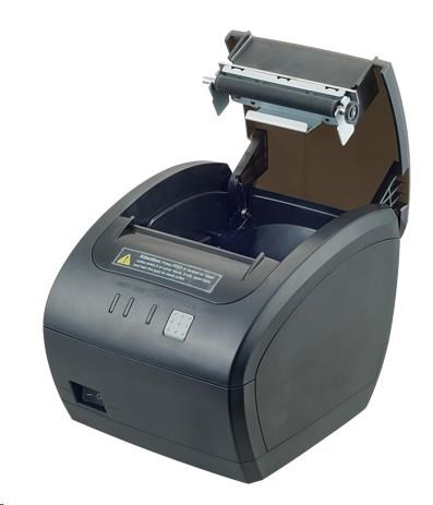 Birch CPQ5 Pokladní tiskárna s řezačkou,  300 mm/ sec,  RS232+USB+LAN+BT,  černá,  tisk v českém jazyce2 