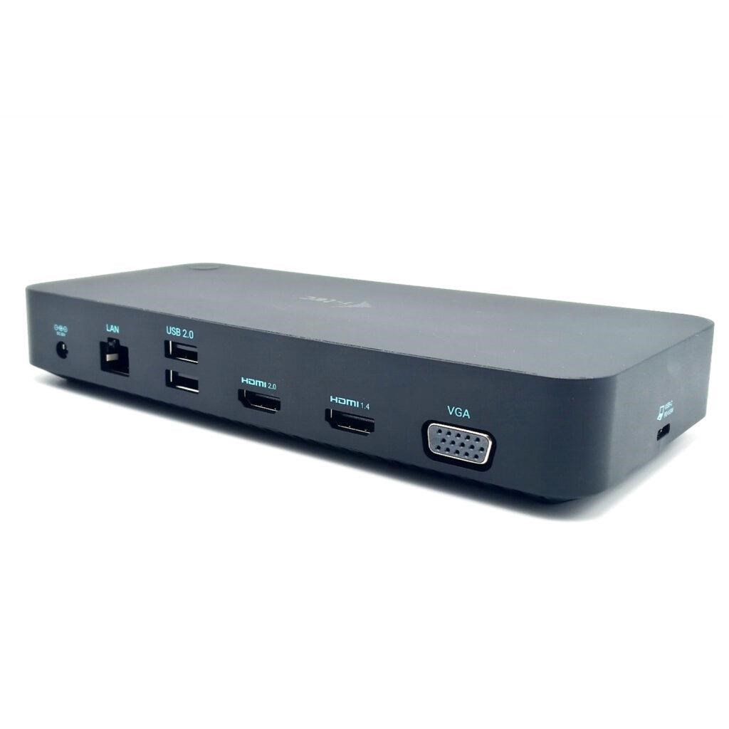 i-tec USB 3.0/ USB-C/ Thunderbolt,  3x Display Docking Station,  PD 100W3 
