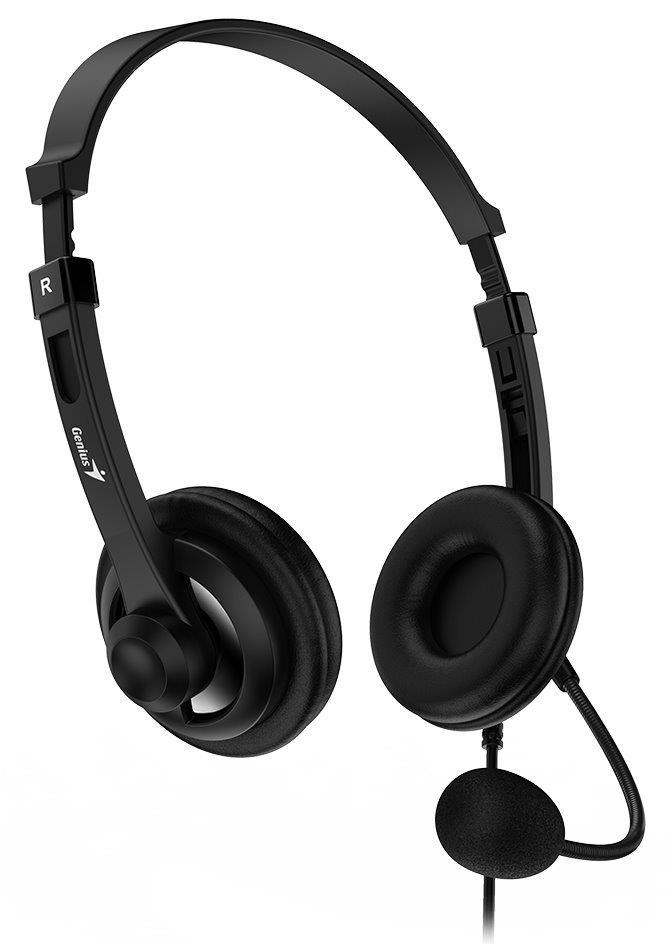 GENIUS sluchátka HS-230U/  USB/  černá1 