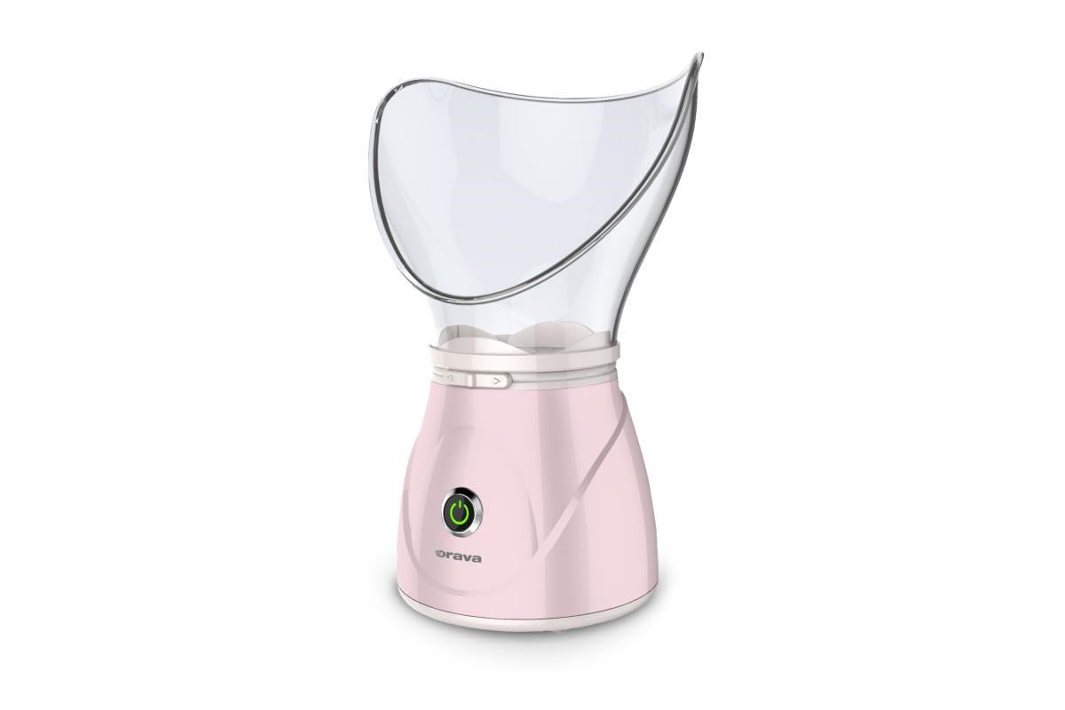 Orava FI-120 AP sauna na obličej,  130 W,  uvolňuje svaly,  uvolňuje nosní a čelní dutiny,  zmírňuje bolest,  růžová0 