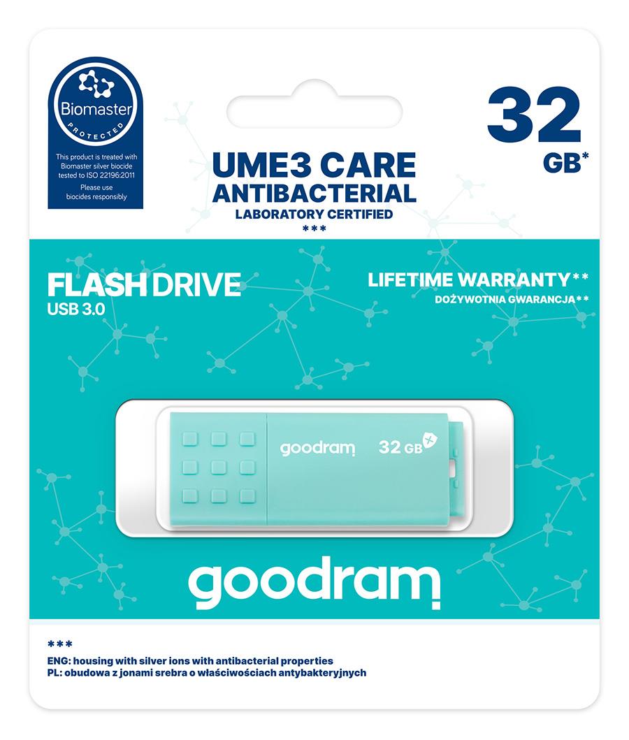 GOODRAM Flash Disk 32GB UME3 CARE,  USB 3.05 