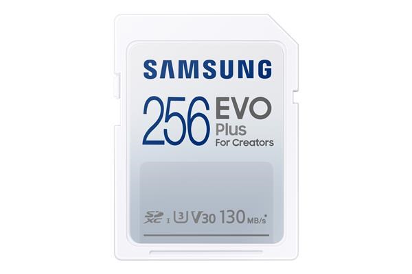 256 GB . SDXC karta Samsung EVO Plus Class 100 