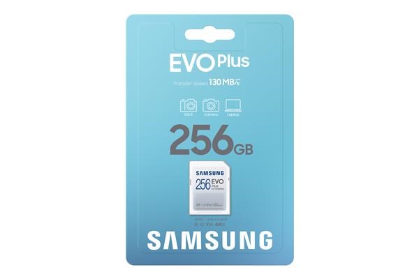 256 GB . SDXC karta Samsung EVO Plus Class 101 