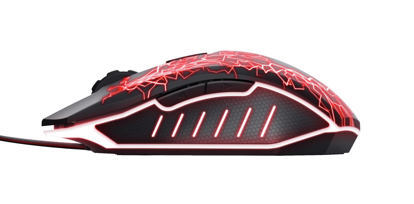TRUST myš GXT 105X Izza Mouse,  optická,  černá3 