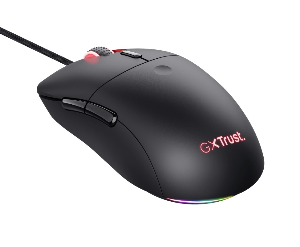 TRUST myš GXT 981 Redex Gaming Mouse,  optická,  RGB,  černá2 