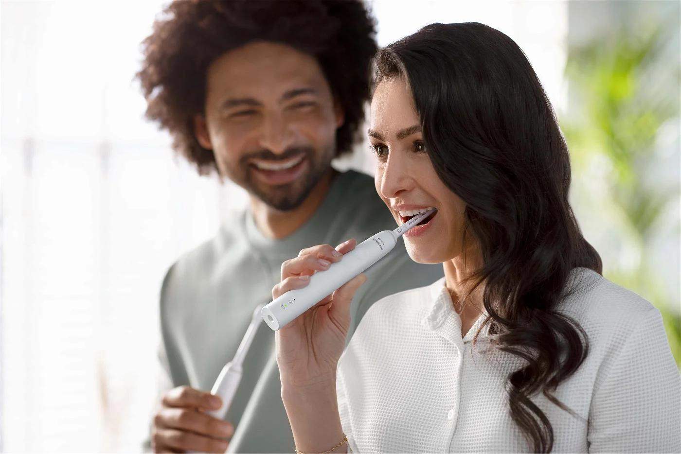 Philips Sonicare 3100 HX3671/ 13 elektrický zubní kartáček,  1 režim,  časovač,  tlakový senzor,  bílý4 