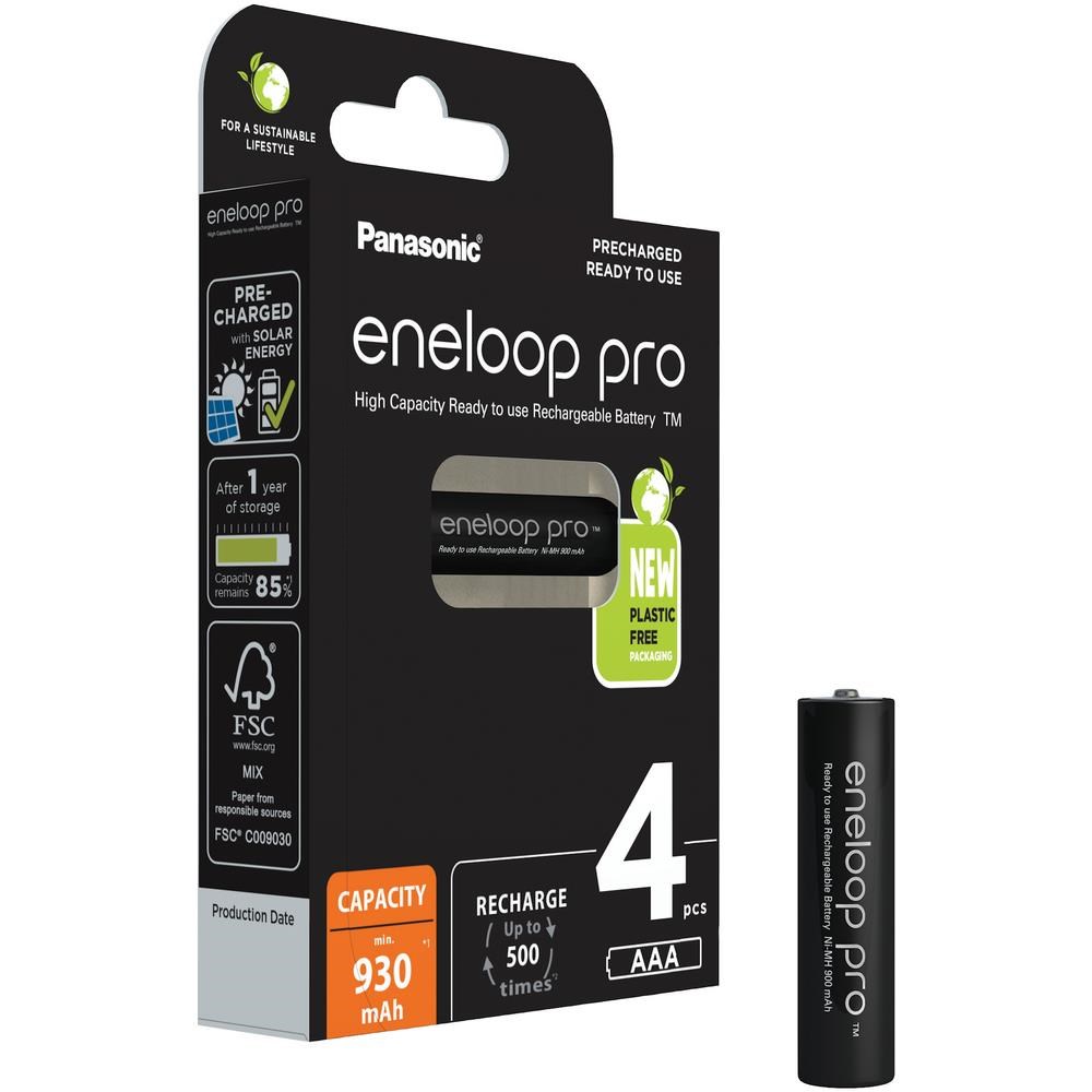 PANASONIC HR03 AAA 4HCDE/ 4BE ENELOOP PRO N,  930 mAh (Blistr 4ks)1 