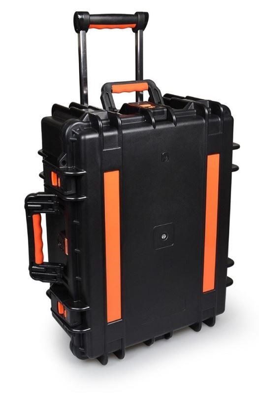 PORT CONNECT Rolling charging cabinet, nabíjací prepravný kufor na kolieskach pre 12 zariadení, čierny2 