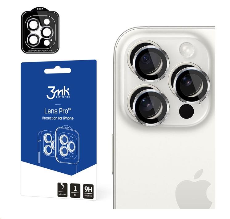 3mk Lens Protection Pro pro Apple iPhone 14 Plus,  stříbrná