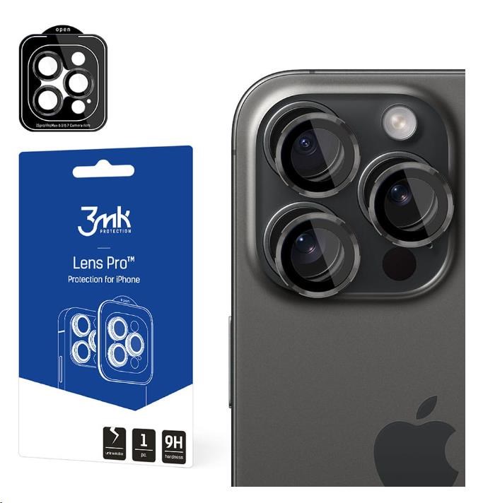 3mk ochrana kamery Lens Protection Pro pro Apple iPhone 14 Pro /  iPhone 14 Pro Max,  grafitová0 