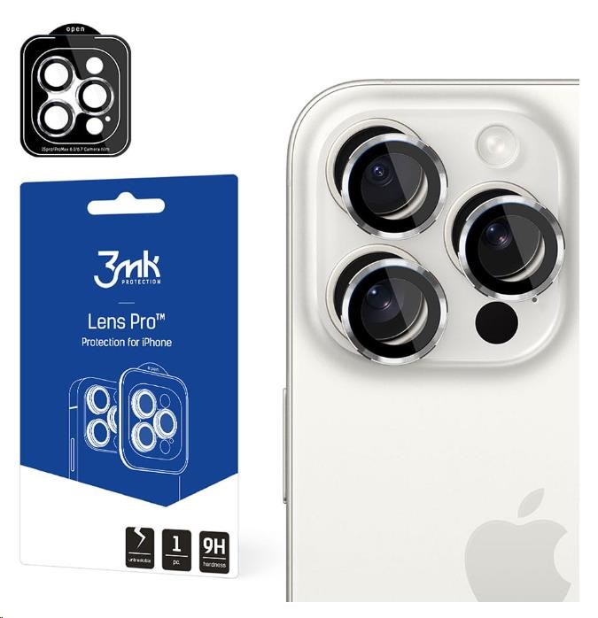 3mk Lens Protection Pro pro Apple iPhone 14 Pro /  iPhone 14 Pro Max,  stříbrná