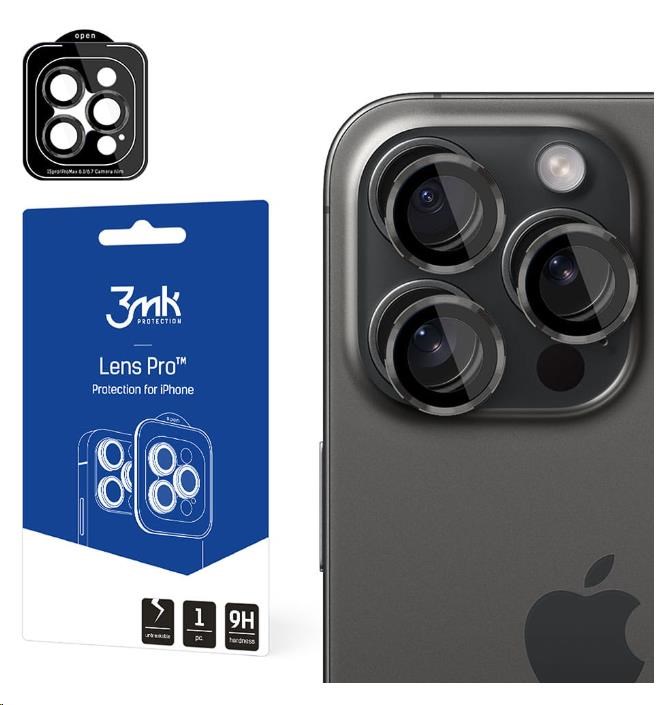 3mk Lens Protection Pro pro Apple iPhone 14,  grafitová