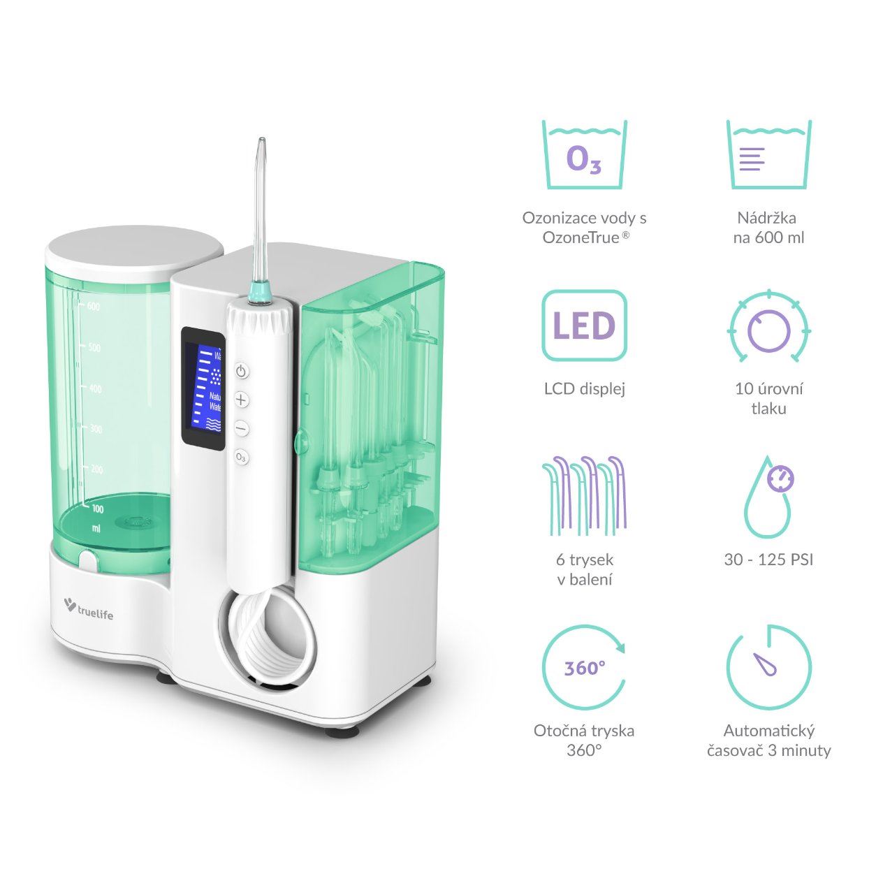 TrueLife AquaFloss Station O300 Ozone8 