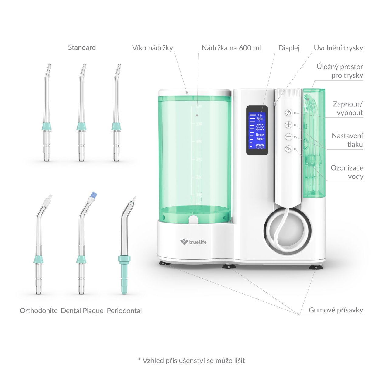 TrueLife AquaFloss Station O300 Ozone1 
