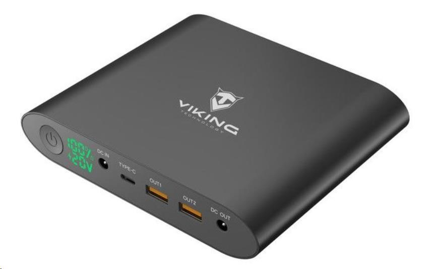 Viking notebooková power banka Smartech,  QC 3.0,  20000 mAh0 