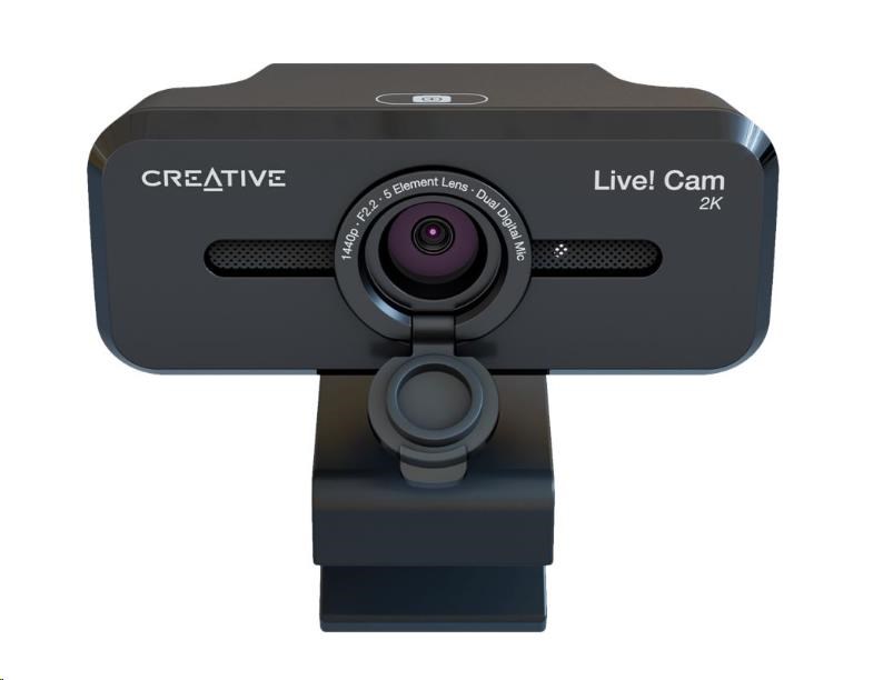 Creative LIVE! CAM SYNC V3, webkamera, 2K QHD, 4x dig. zoom, mikrofony4 