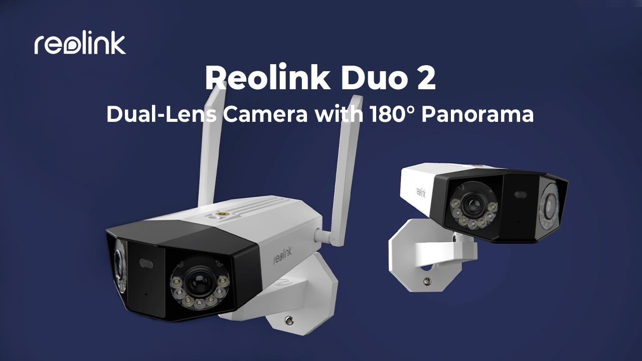 REOLINK bezpečnostní kamera Reolink Duo 2 WiFi,  PIR,  Wi-fi,  duální čočky0 