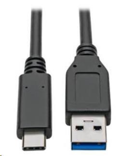 PremiumCord kabel USB-C - USB 3.0 A (USB 3.2 generation 2,  3A,  10Gbit/ s) 0.15m0 