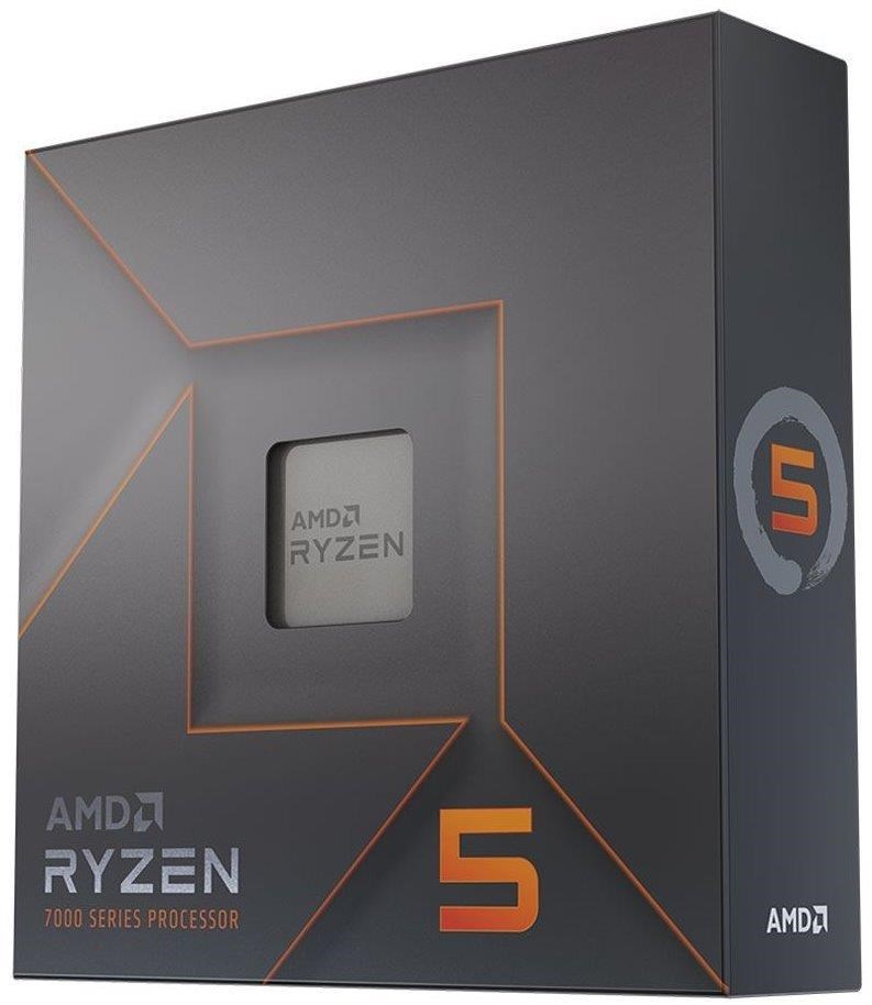 CPU AMD RYZEN 5 7600X WOF,  6-core,  4.7GHz,  32MB cache,  105W,  socket AM5,  BOX,  bez chladiče0 